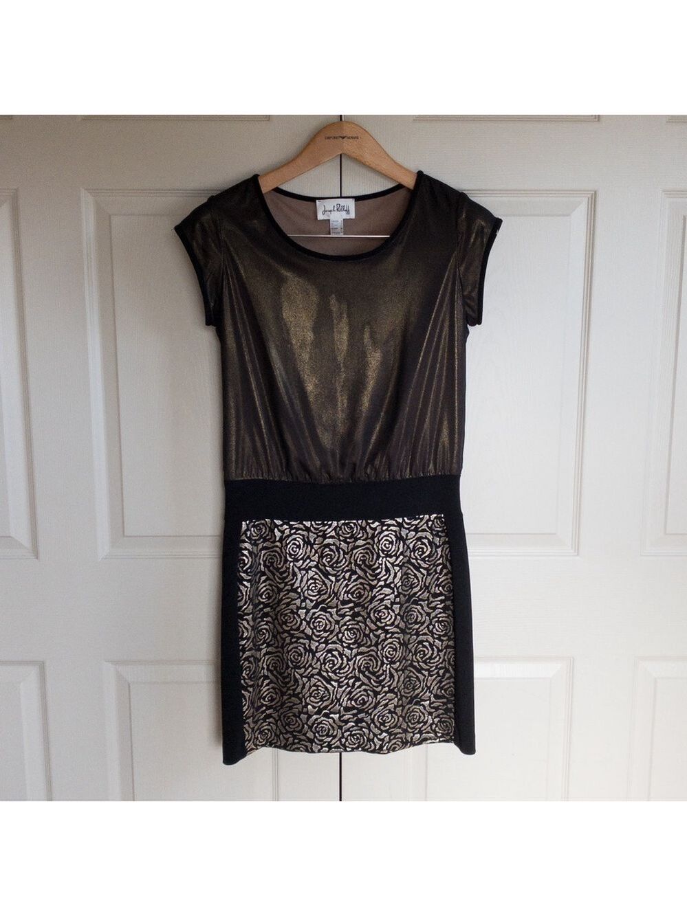 Joseph Ribkoff Midi Stretch Dress Drop Waist Floral Pattern Skirt Womens 6